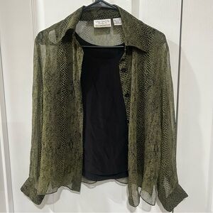 New York City Design Co. Silk Blouse